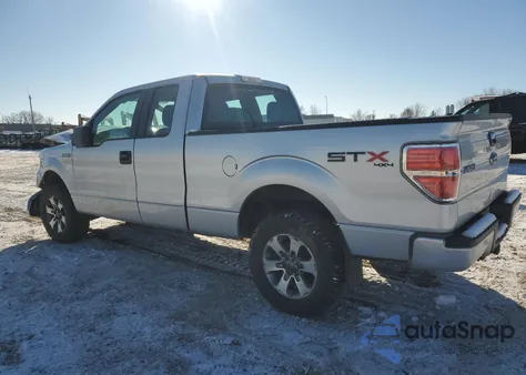 2013 Ford F150 Super Cab from USA, damaged, VIN 1FTFX1EF1DFE05408